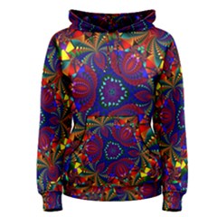 Kaleidoscope Pattern Ornament Women s Pullover Hoodie by Celenk