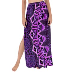 Mandala Purple Mandalas Balance Maxi Chiffon Tie-up Sarong