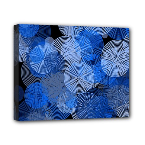 Circle Rings Abstract Optics Canvas 10  X 8  by Celenk