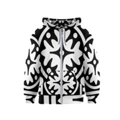 Mandala Pattern Mystical Kids  Zipper Hoodie by Celenk