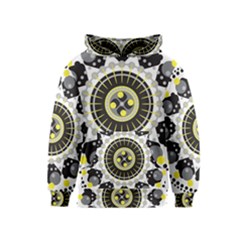 Mandala Geometric Design Pattern Kids  Pullover Hoodie by Celenk