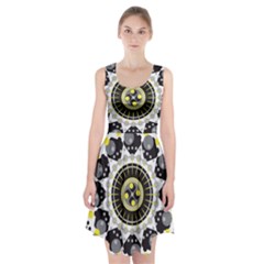 Mandala Geometric Design Pattern Racerback Midi Dress by Celenk