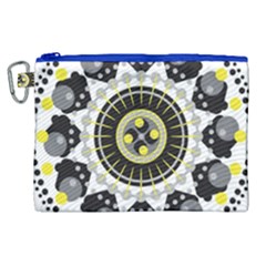 Mandala Geometric Design Pattern Canvas Cosmetic Bag (xl)