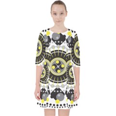 Mandala Geometric Design Pattern Pocket Dress by Celenk