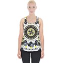 Mandala Geometric Design Pattern Piece Up Tank Top View1