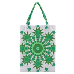 Mandala Geometric Pattern Shapes Classic Tote Bag by Celenk