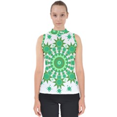 Mandala Geometric Pattern Shapes Shell Top