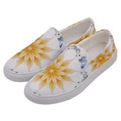 Mandala Mermaid Lake Rose Swimmers Men s Canvas Slip Ons