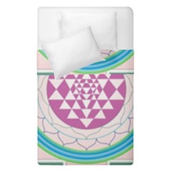 Mandala Design Arts Indian Duvet Cover Double Side (single Size) by Celenk