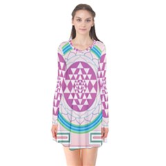 Mandala Design Arts Indian Flare Dress by Celenk