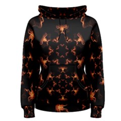 Mandala Fire Mandala Flames Design Women s Pullover Hoodie by Celenk