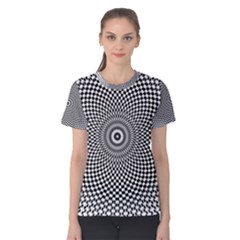 Kaleidoscope Pattern Kaleydograf Women s Cotton Tee