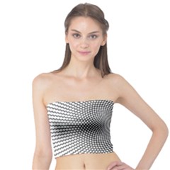 Kaleidoscope Pattern Kaleydograf Tube Top by Celenk