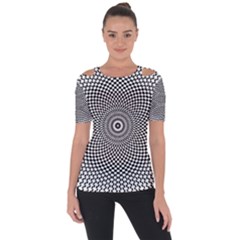 Kaleidoscope Pattern Kaleydograf Short Sleeve Top