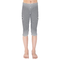 Kaleidoscope Pattern Kaleydograf Kids  Capri Leggings 