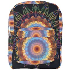 Colorful Prismatic Chromatic Full Print Backpack by Celenk