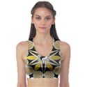 Mandala Yin Yang Live Flower Sports Bra View1