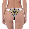 Mandala Yin Yang Live Flower Reversible Bikini Bottom View2