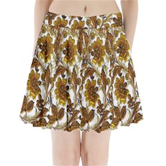 Mandala Metallizer Art Factory Pleated Mini Skirt by Celenk