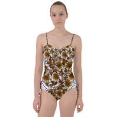 Mandala Metallizer Art Factory Sweetheart Tankini Set by Celenk