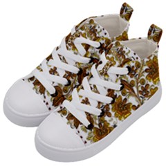 Mandala Metallizer Art Factory Kid s Mid-top Canvas Sneakers