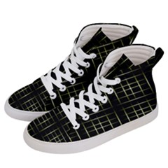 Background Texture Pattern Men s Hi-top Skate Sneakers