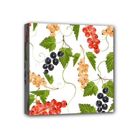 Juicy Currants Mini Canvas 4  X 4  by TKKdesignsCo