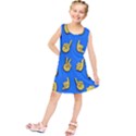 Emojis Hands Fingers Background Kids  Tunic Dress View1