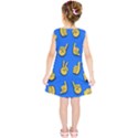 Emojis Hands Fingers Background Kids  Tunic Dress View2