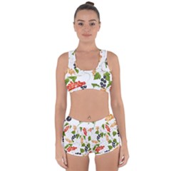 Juicy Currants Racerback Boyleg Bikini Set by TKKdesignsCo