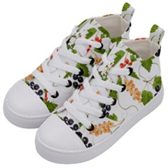 Juicy Currants Kid s Mid-top Canvas Sneakers