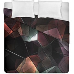 Crystals Background Design Luxury Duvet Cover Double Side (king Size) by Celenk