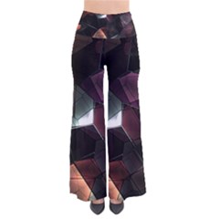 Crystals Background Design Luxury Pants by Celenk