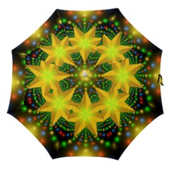 Christmas Star Fractal Symmetry Straight Umbrellas