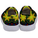 Christmas Star Fractal Symmetry Kids  Classic Low Top Sneakers View4