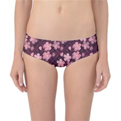 Cherry Blossoms Japanese Style Pink Classic Bikini Bottoms by Celenk