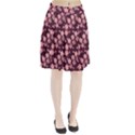 Cherry Blossoms Japanese Style Pink Pleated Skirt View1