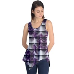 Background Texture Pattern Sleeveless Tunic by Celenk