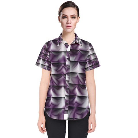 Background Texture Pattern Women s Short Sleeve Shirt by Celenk