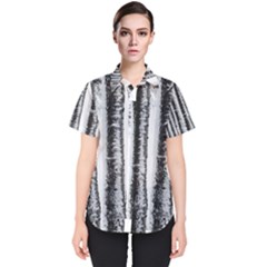 Row Trees Nature Birch Women s Short Sleeve Shirt