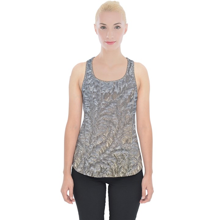 Eiskristalle Hardest Frozen Texture Piece Up Tank Top