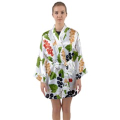 Juicy Currants Long Sleeve Kimono Robe