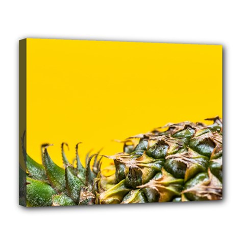 Pineapple Raw Sweet Tropical Food Canvas 14  X 11  by Celenk