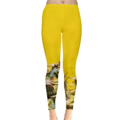 Pineapple Raw Sweet Tropical Food Leggings  by Celenk