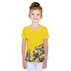 Pineapple Raw Sweet Tropical Food Kids  One Piece Tee