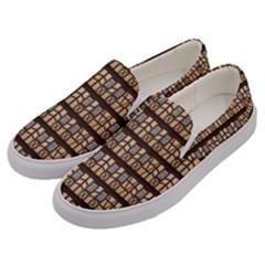 Window Facade Truss Hauswand Men s Canvas Slip Ons