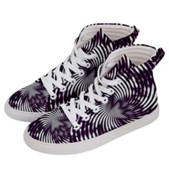 Background Texture Pattern Men s Hi-top Skate Sneakers