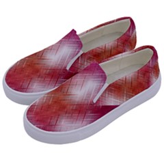 Background Texture Pattern 3d Kids  Canvas Slip Ons