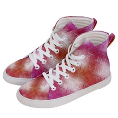 Background Texture Pattern 3d Women s Hi-top Skate Sneakers