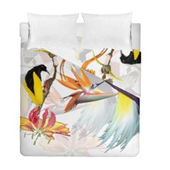 Birds Of Paradise Duvet Cover Double Side (full/ Double Size) by TKKdesignsCo